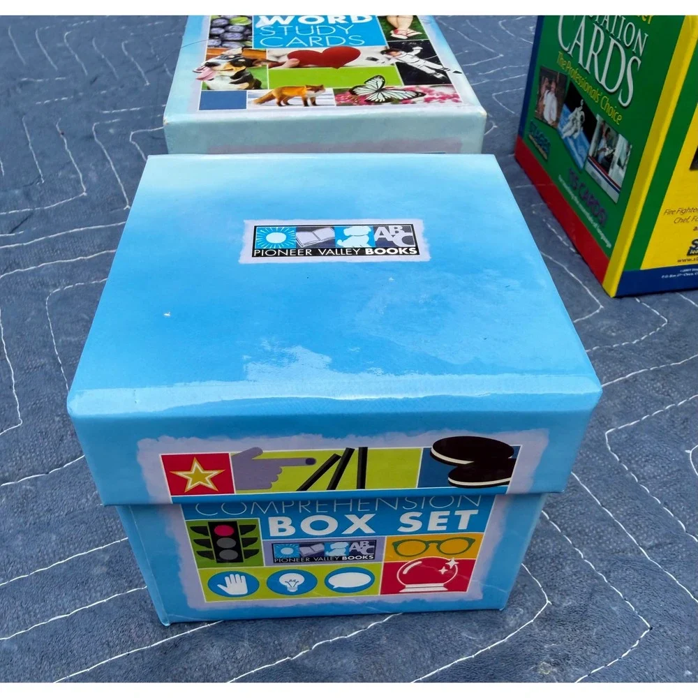 Stages Learning Materials educational flashcard